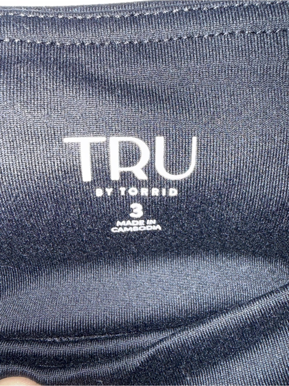 Torrid Tru Active Black High-Waist Full Length Leggings with Pockets - Picture 2 of 3